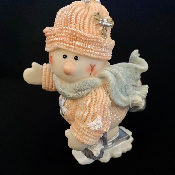Jubilee Giftware Skating Snowman Figurine - Picture 2 of 8
